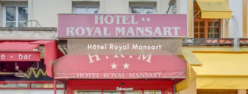 Hotel Royal Mansart Paris Exterior foto